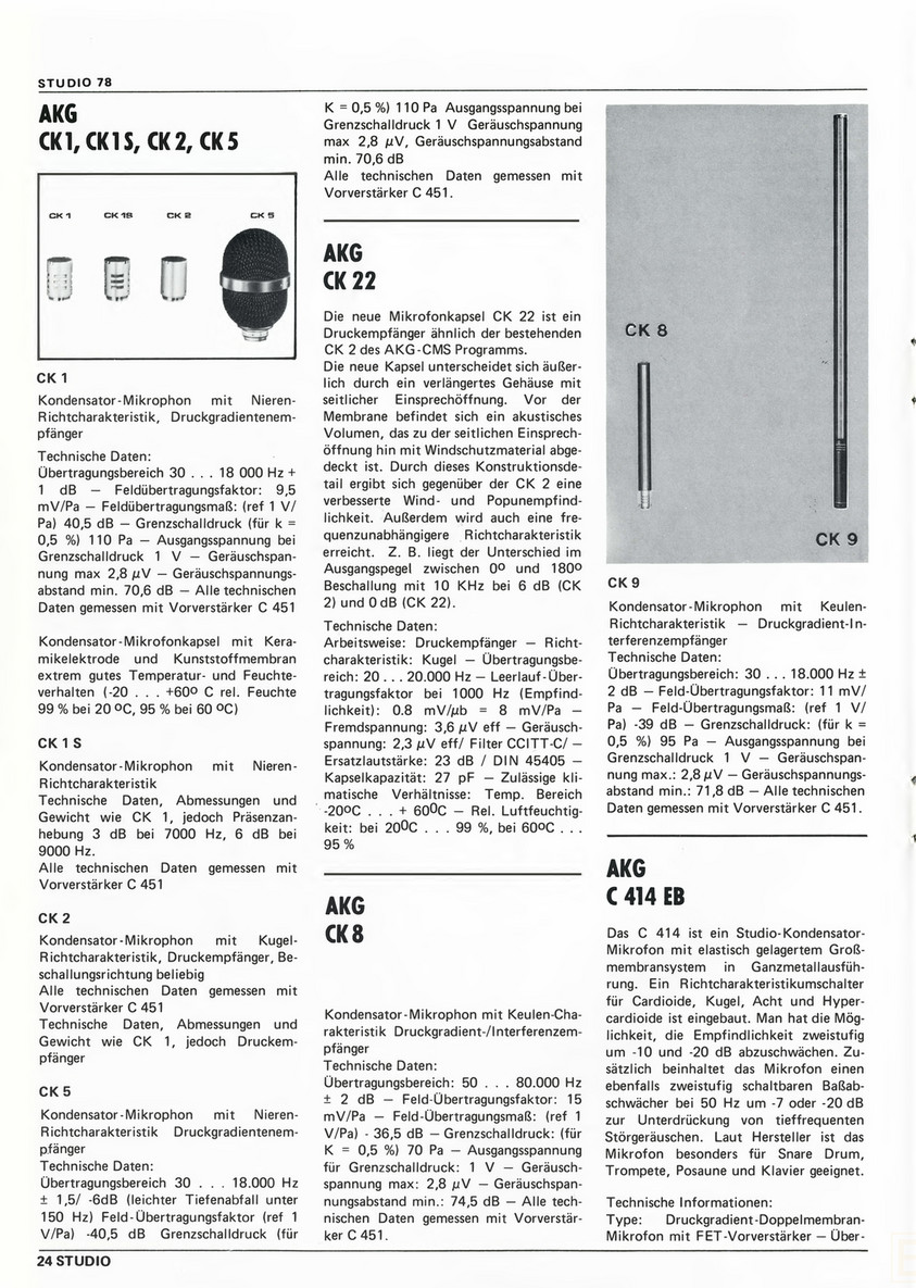 Studio Magazin 1978 10 Heft 10 Seite 24 25